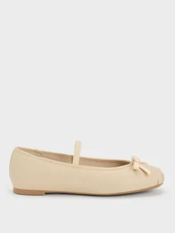 Kelis Rose-Bow Mary Jane Flats