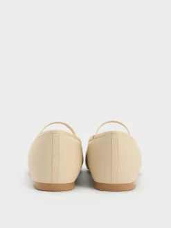 Kelis Rose-Bow Mary Jane Flats