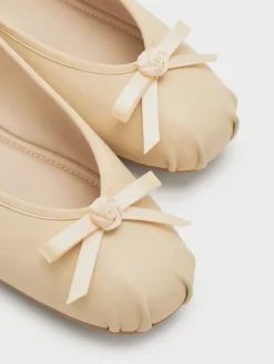 Kelis Rose-Bow Mary Jane Flats