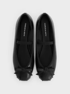Kelis Rose-Bow Mary Jane Flats