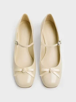 Kelis Rose-Bow Mary Jane Pumps