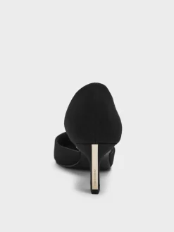 Kerra Twill Pointed D'Orsay Pumps