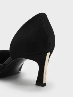 Kerra Twill Pointed D'Orsay Pumps