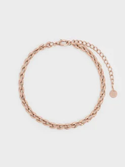 Kris Chain-Link Choker Necklace