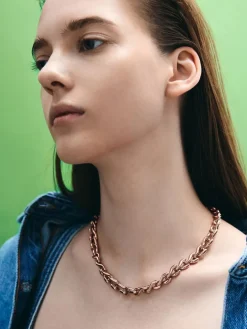 Kris Chain-Link Choker Necklace