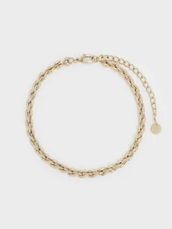 Kris Chain-Link Choker Necklace