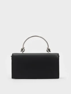 Kristine Sculptural-Handle Long Wallet