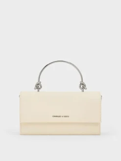 Kristine Sculptural-Handle Long Wallet