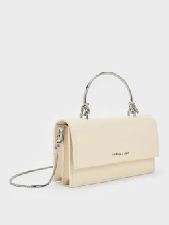 Kristine Sculptural-Handle Long Wallet