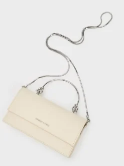 Kristine Sculptural-Handle Long Wallet