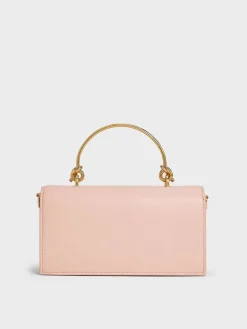 Kristine Sculptural-Handle Long Wallet