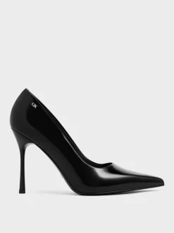 Kyra Leather Pointed-Toe Pumps