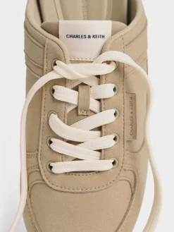 Lace-Up Sneaker Mules