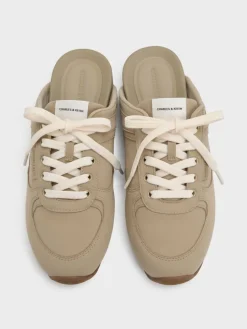 Lace-Up Sneaker Mules