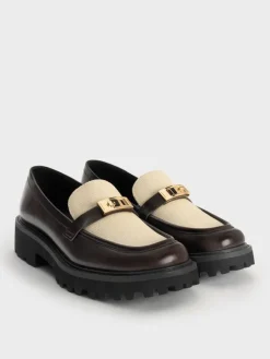 Lando Canvas Platform Loafers