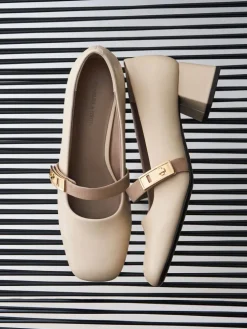 Lando Two-Tone Mary Jane Pumps
