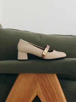 Lando Two-Tone Mary Jane Pumps
