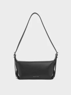 Larsen Buckle-Strap Shoulder Bag
