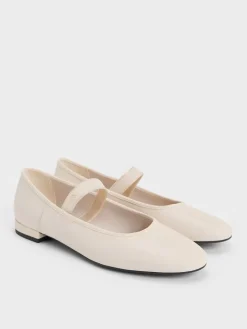 Leather Mary Jane Flats