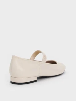 Leather Mary Jane Flats