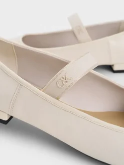 Leather Mary Jane Flats