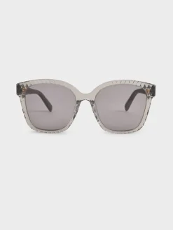 Leather Quilted Sunglasses