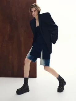 Leoi Chunky Ankle Boots
