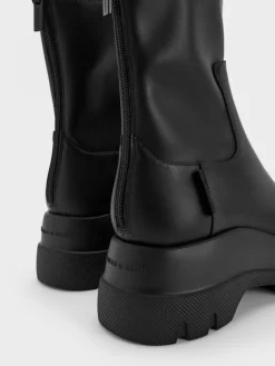 Leoi Chunky Ankle Boots