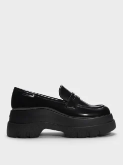 Leoi Platform Penny Loafers