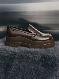 Leoi Platform Penny Loafers