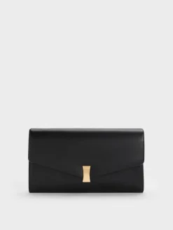 Lilibet Chain-Strap Long Wallet