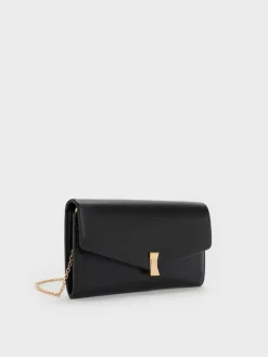 Lilibet Chain-Strap Long Wallet
