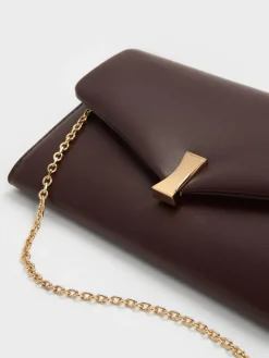 Lilibet Chain-Strap Long Wallet