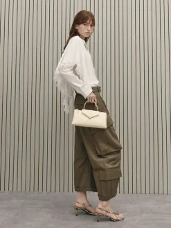 Lilibet Elongated Top Handle Bag