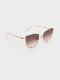 Livonia Crystal Square Sunglasses