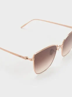 Livonia Crystal Square Sunglasses