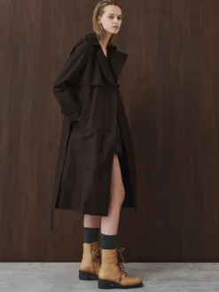 Logan Double-Lace Calf Boots