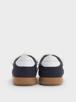 Louise Contrast-Trim Sneakers
