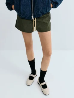 Louise Faux Suede Mary Jane Sneakers