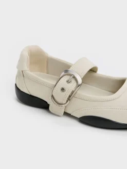 Louise Faux Suede Mary Jane Sneakers