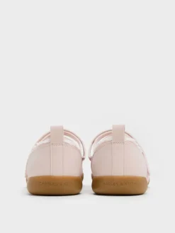 Louise Lace-Trim Mary Jane Sneakers