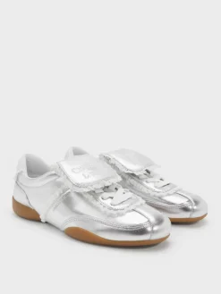 Louise Lace-Trim Sneakers