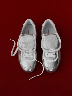 Louise Lace-Trim Sneakers
