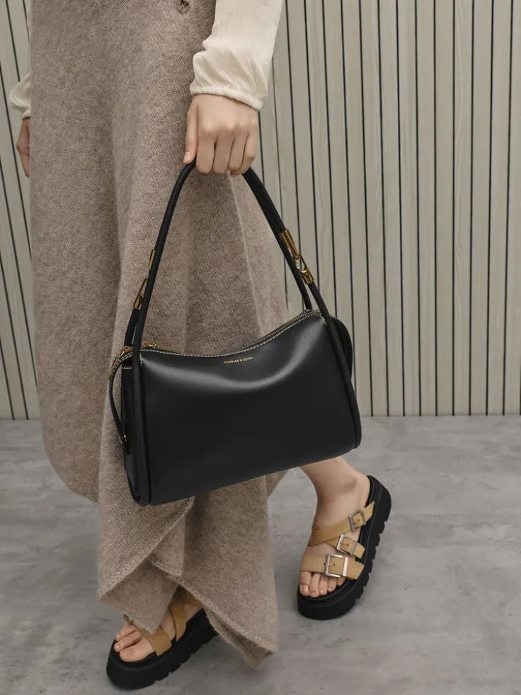 Lyla Tubular Slouchy Shoulder Bag