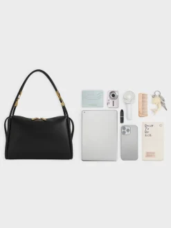 Lyla Tubular Slouchy Shoulder Bag