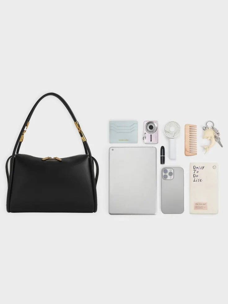 Lyla Tubular Slouchy Shoulder Bag