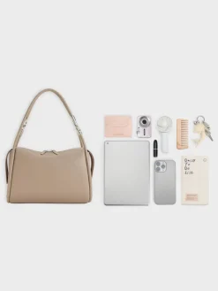 Lyla Tubular Slouchy Shoulder Bag
