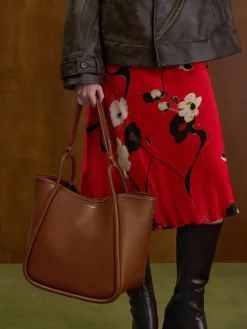 Lyla Tubular Slouchy Tote Bag