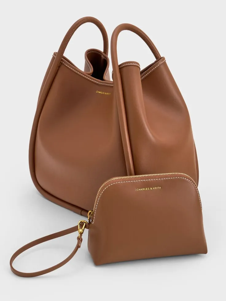 Lyla Tubular Slouchy Tote Bag