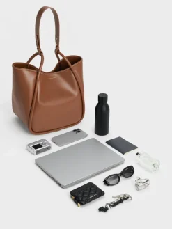Lyla Tubular Slouchy Tote Bag